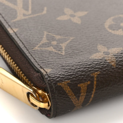 Louis Vuitton Monogram Zippy Wallet Fuchsia 7 of 13