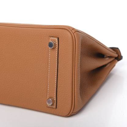Hermes Togo Birkin 25 Toffee 37 of 38