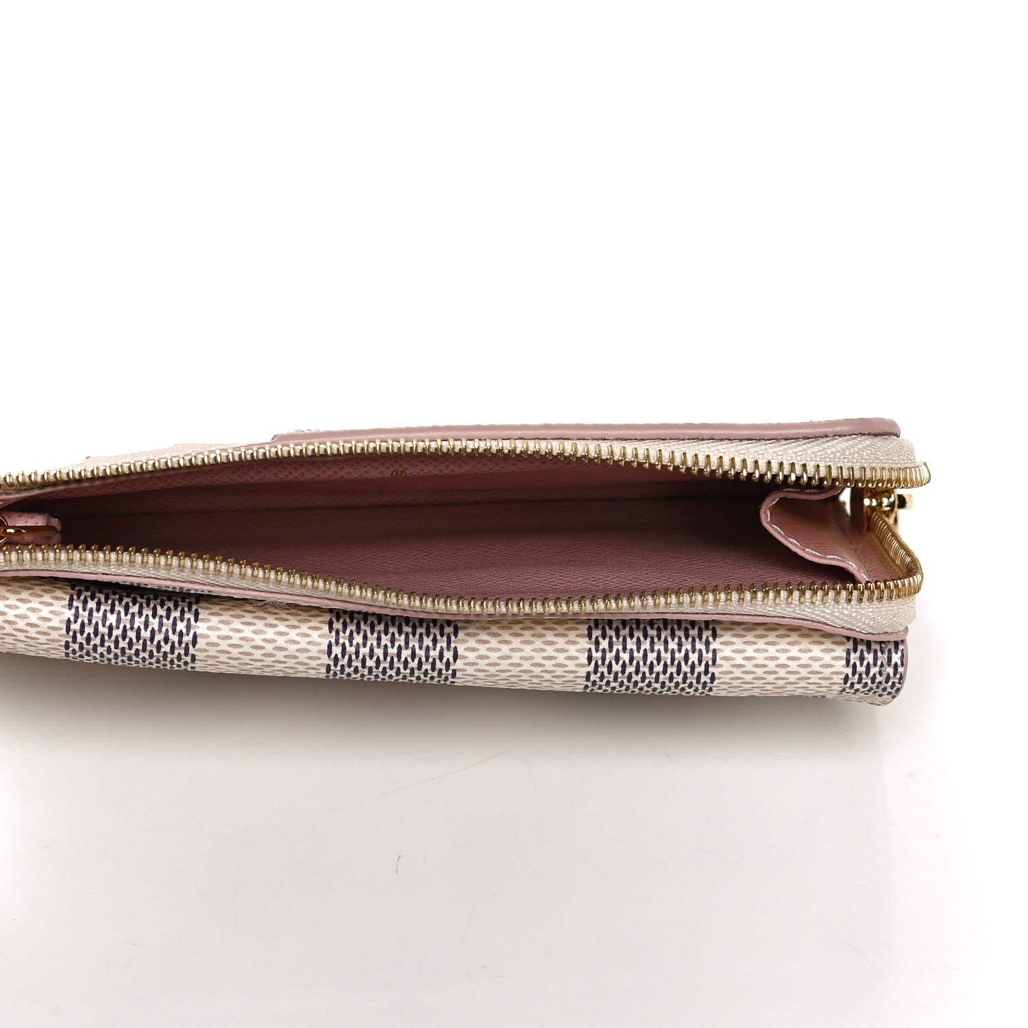 Louis Vuitton Damier Azur Recto Verso Card Holder Rose Ballerine 5 of 10