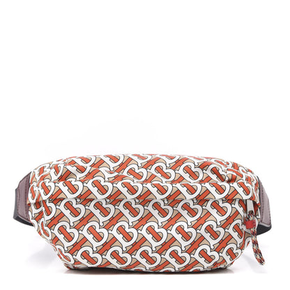 Burberry Nylon Monogram TB Sonny Bum Bag Vermillion 1 of 8