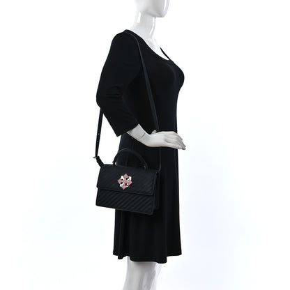 Off-White Calfskin Diagonal Quilted Jitney 1.4 Shoulder Bag Black 2 of 7