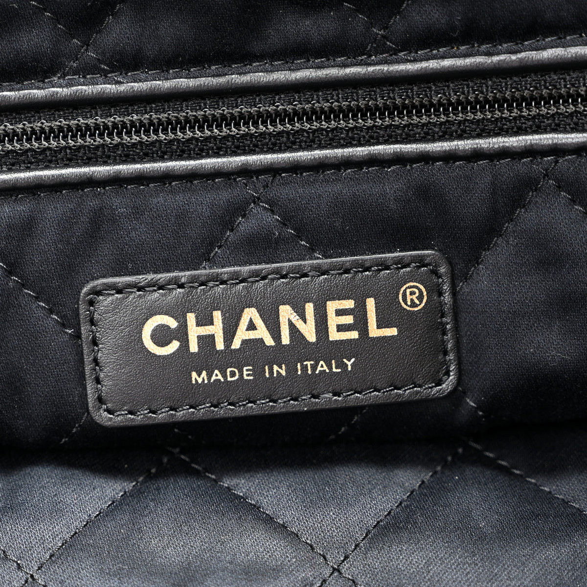 Chanel Wool Tweed Quilted Chanel 22 Black Multicolor 7 of 14