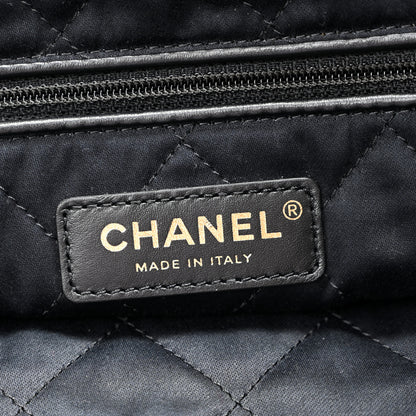 Chanel Wool Tweed Quilted Chanel 22 Black Multicolor 7 of 14