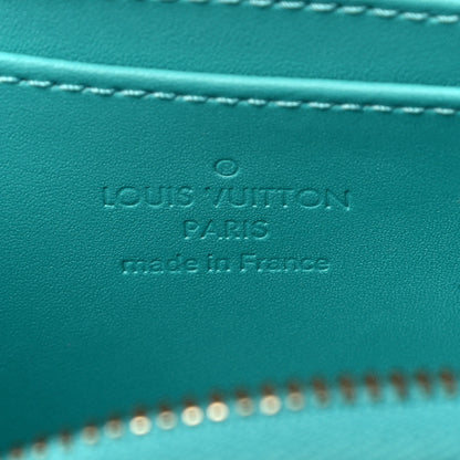 Louis Vuitton Vernis Zippy Coin Purse Blue Lagon 5 of 11