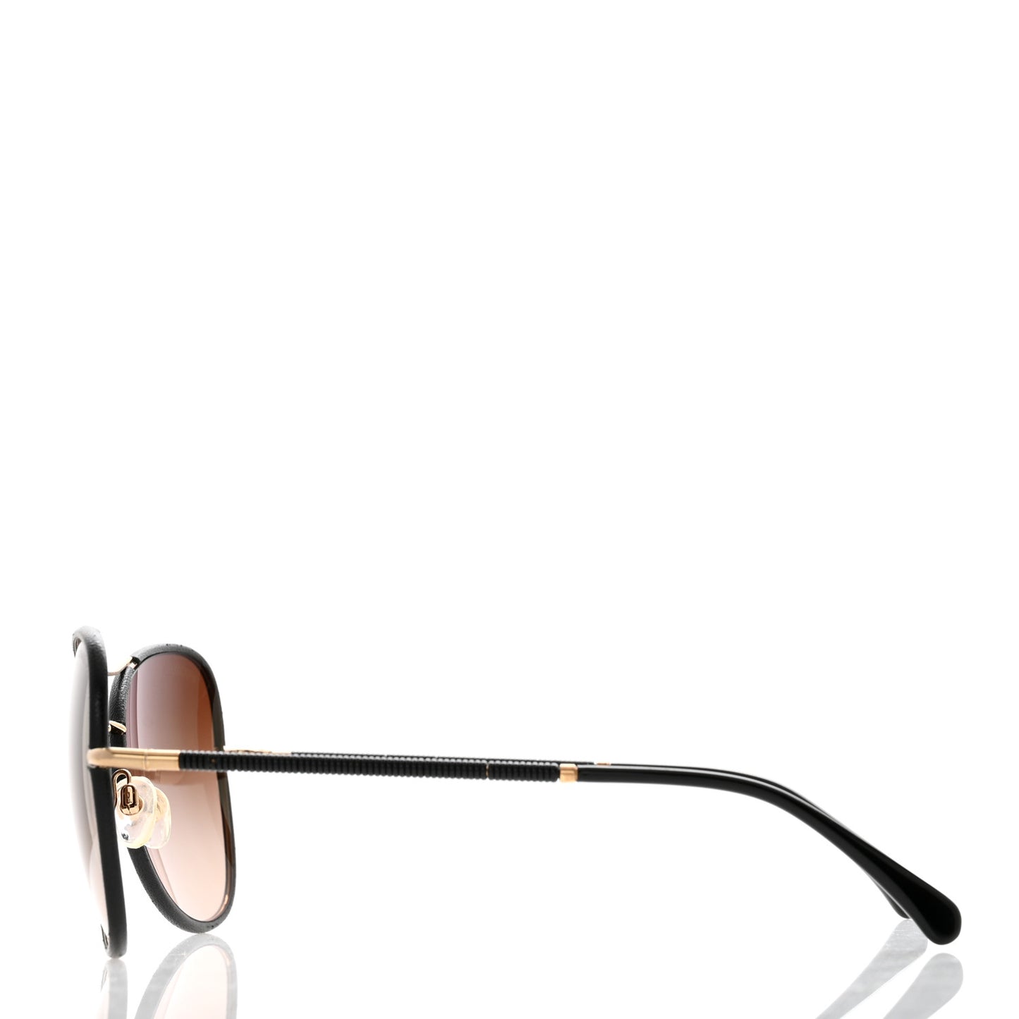 Aviator CC Sunglasses Gold Black