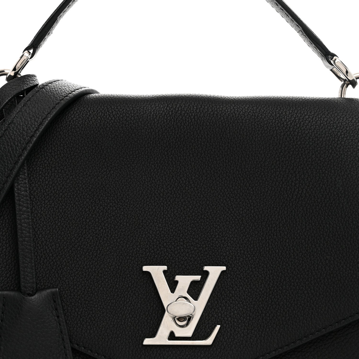 Louis Vuitton Soft Calfskin My Lockme Top Handle Black 7 of 11