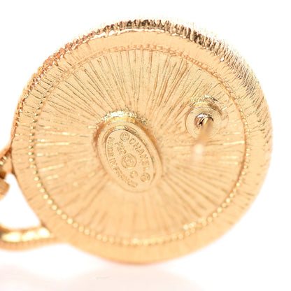 Chanel Pearl CC Tags Drop Earrings Gold 4 of 5