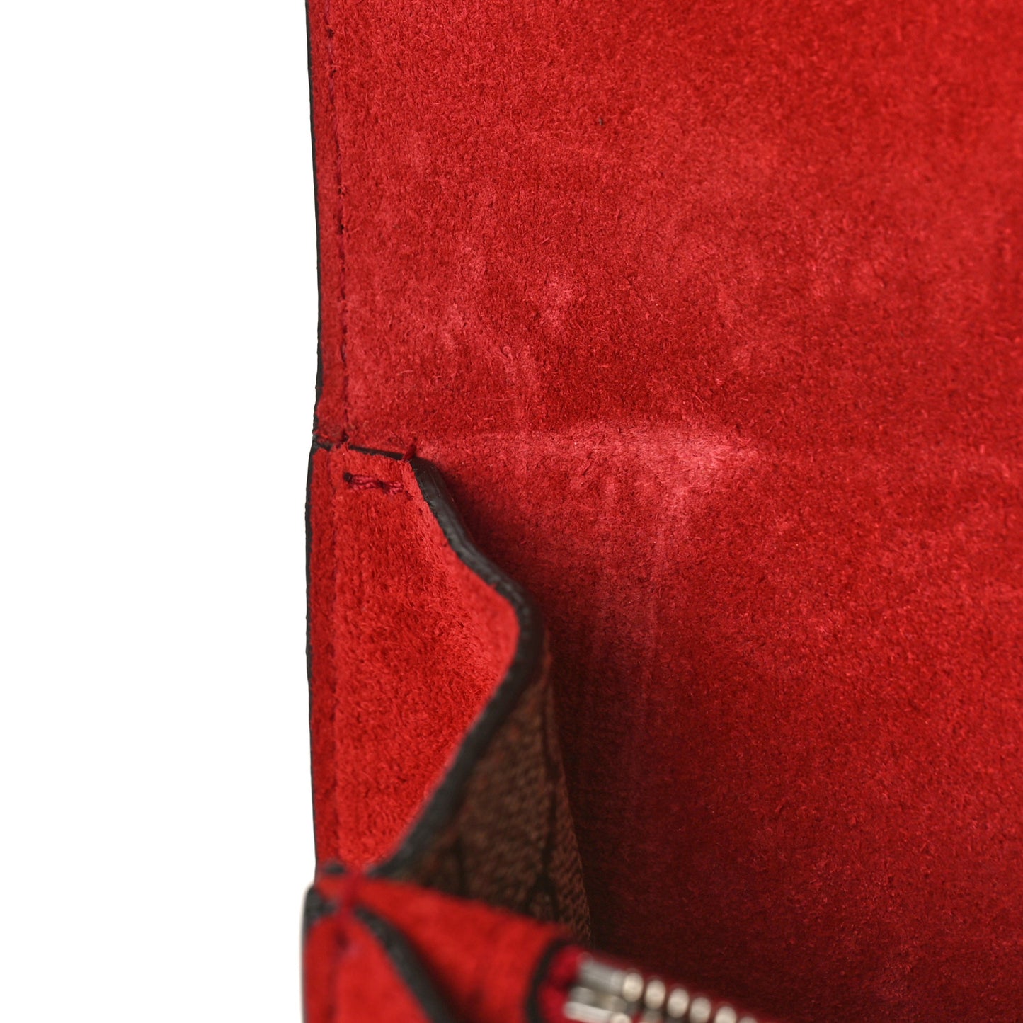 GG Supreme Monogram Small Dionysus Shoulder Bag Red