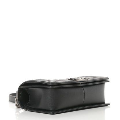 Chanel Caviar Quilted Medium Boy Flap Black 4 of 11