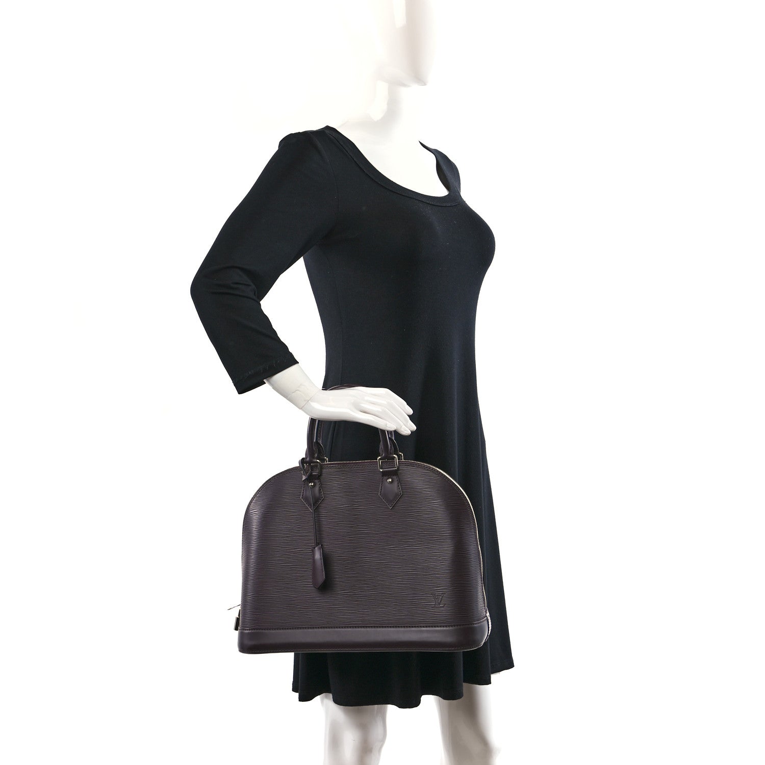 Louis Vuitton Epi Alma MM Quetsche 2 of 13
