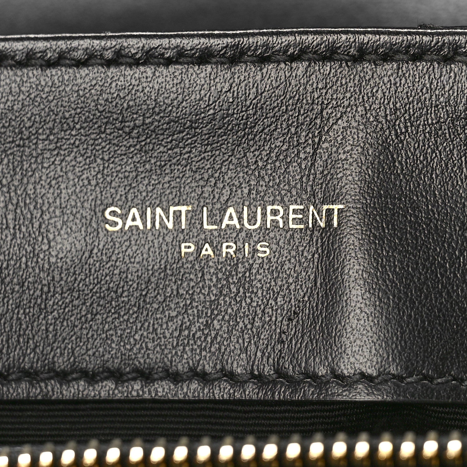 Saint Laurent Calfskin Y Quilted Monogram Small Loulou Chain Satchel Black 6 of 9