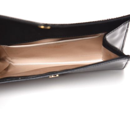 Saint Laurent Patent Y-Mail Clutch Black 5 of 10