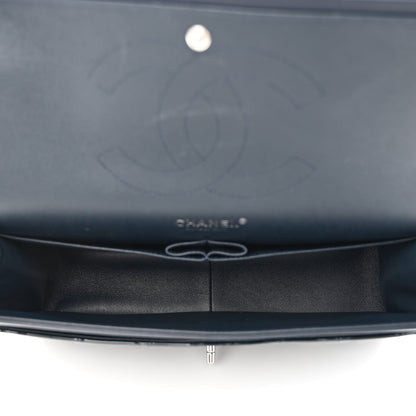 Chanel Patent Quilted Jumbo Double Flap Navy 5 of 12