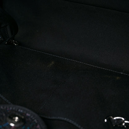 Chanel Viscose Sequins Medium Deauville Tote Black 9 of 9