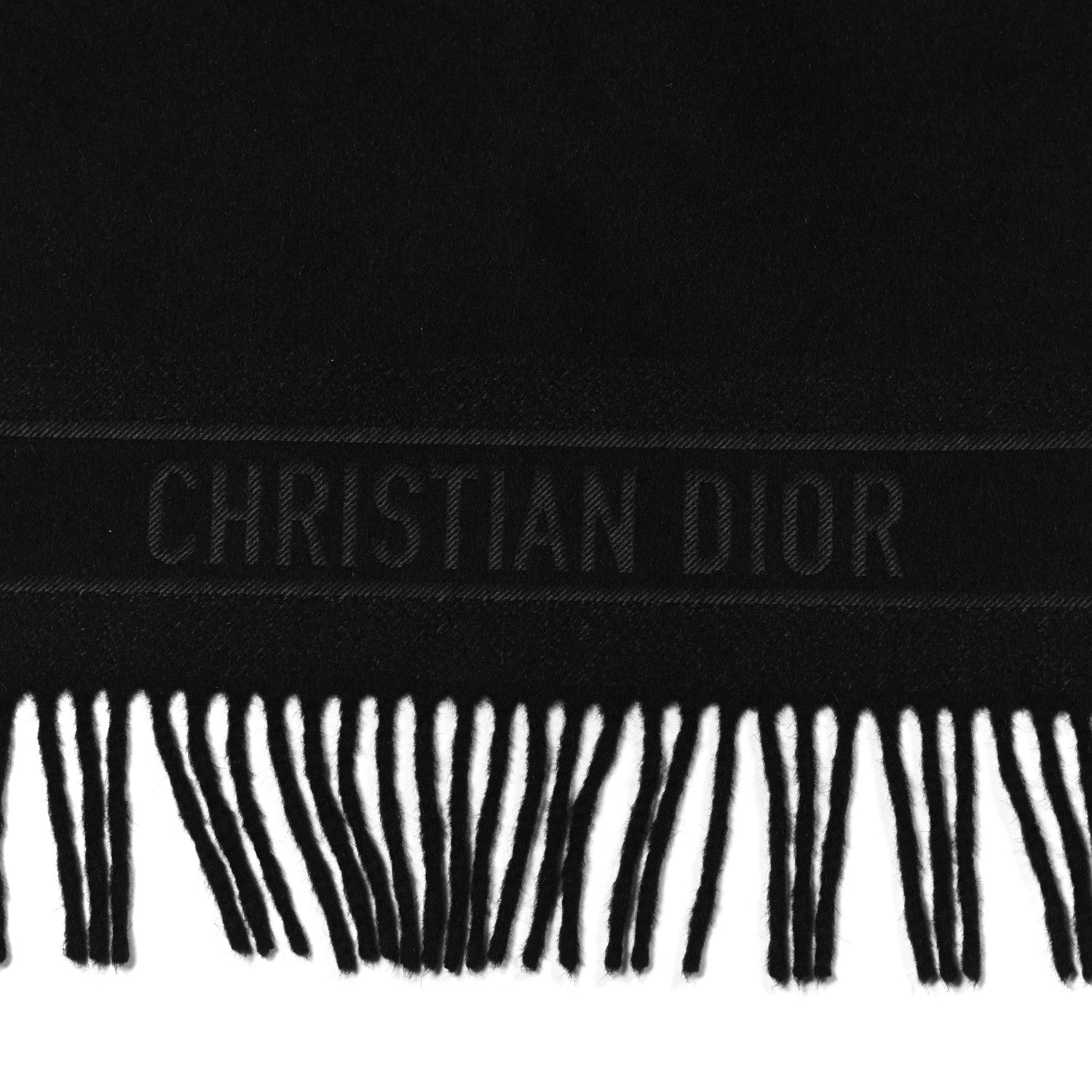 Christian Dior Cashmere Poncho Black 3 of 3