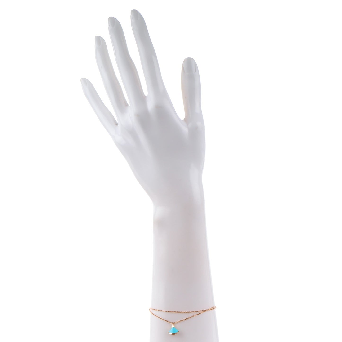 18K Rose Gold Turquoise Divas' Dream Bracelet