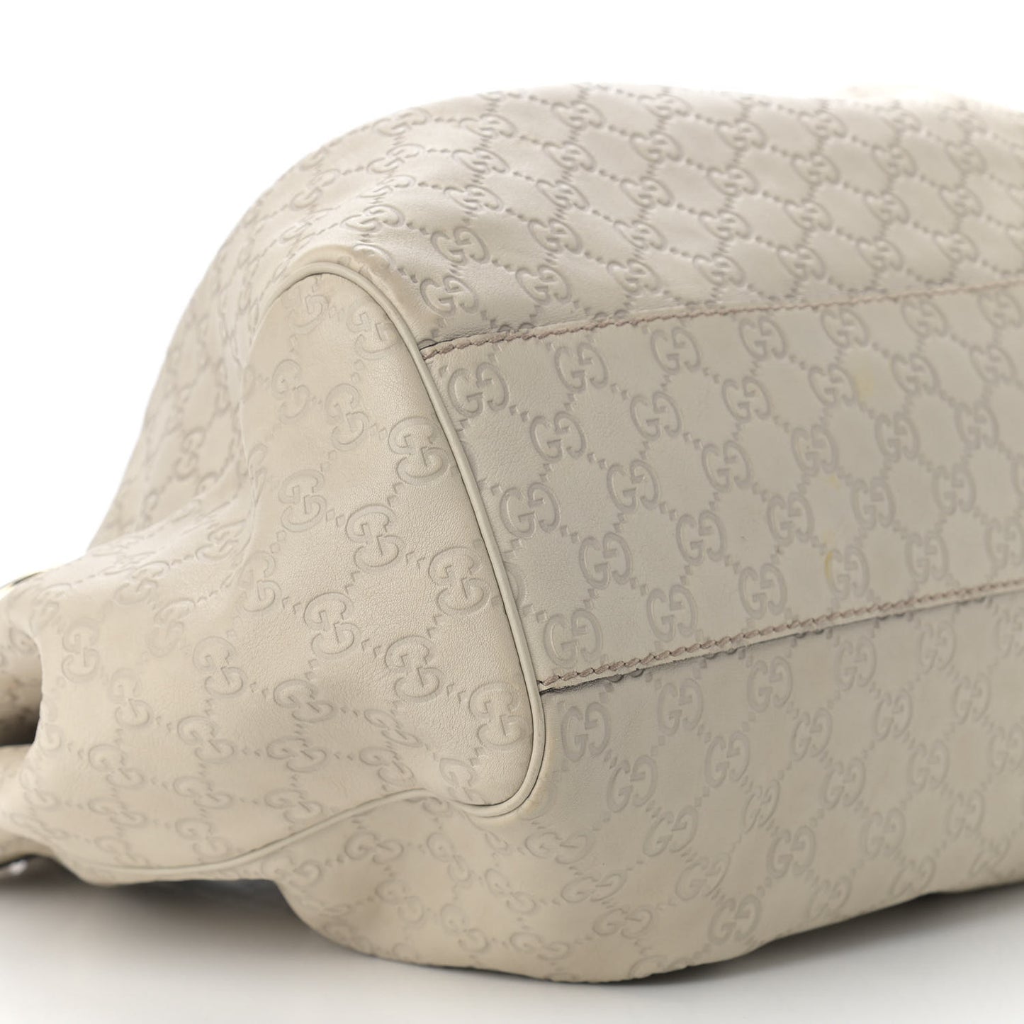 Guccissima Large Sukey Tote Mystic White