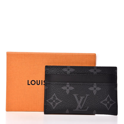Louis Vuitton Monogram Eclipse Porte-Cartes Double Card Holder 6 of 6
