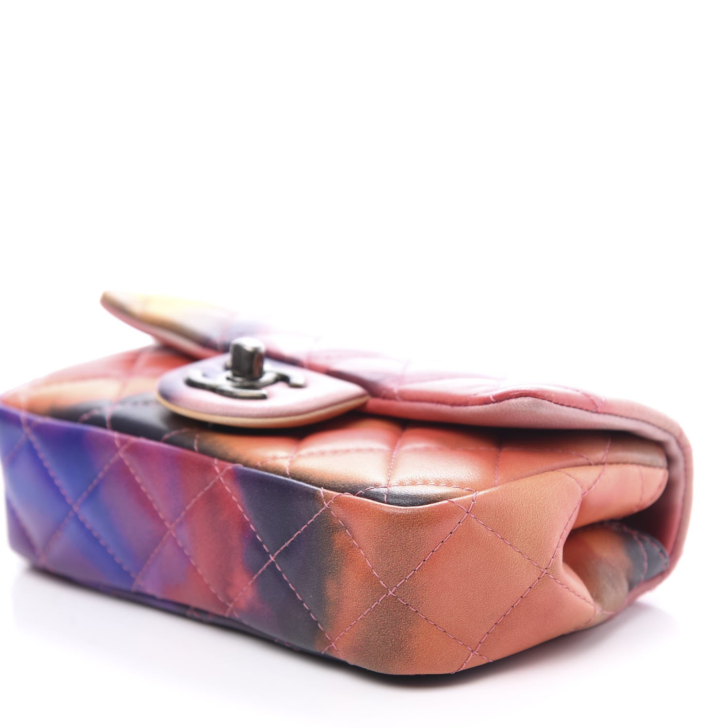 Chanel Lambskin Quilted Extra Mini Flower Power Flap Multicolor 8 of 10