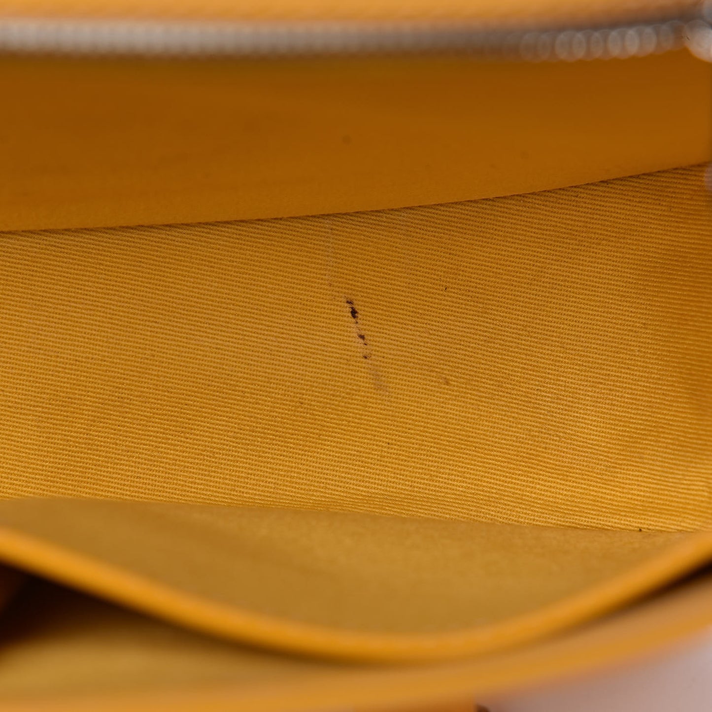 Goyardine Belvedere MM Messenger Bag Yellow
