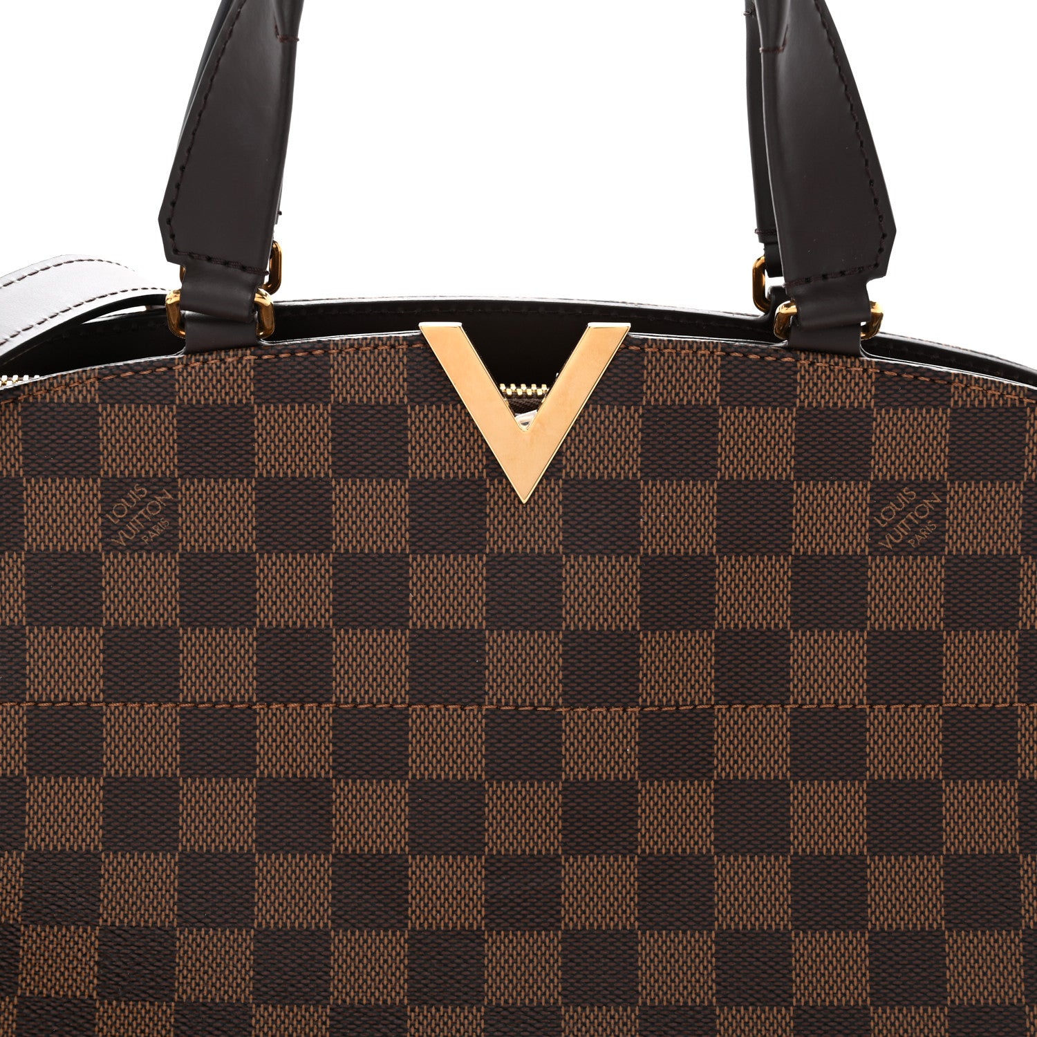 Louis Vuitton Damier Ebene Kensington Bowling Bag 8 of 12