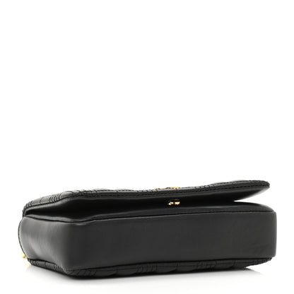 Burberry Grainy Calfskin Quilted Mini Lola Bag Black 4 of 8