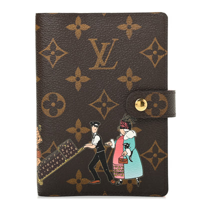 Louis Vuitton Monogram Illustre Small Ring Agenda Rose 1 of 4