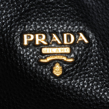 Prada Vitello Daino Hobo Nero Black 5 of 11