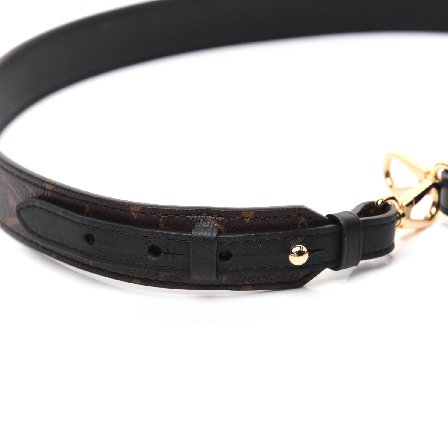 Louis Vuitton Monogram Bandouliere Shoulder Strap XL Black 6 of 7