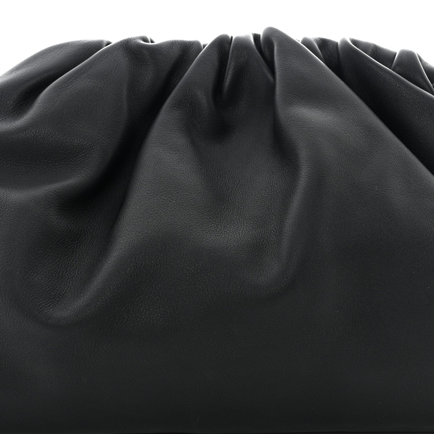 Bottega Veneta Smooth Butter Calf The Pouch Oversized Clutch Black 10 of 12