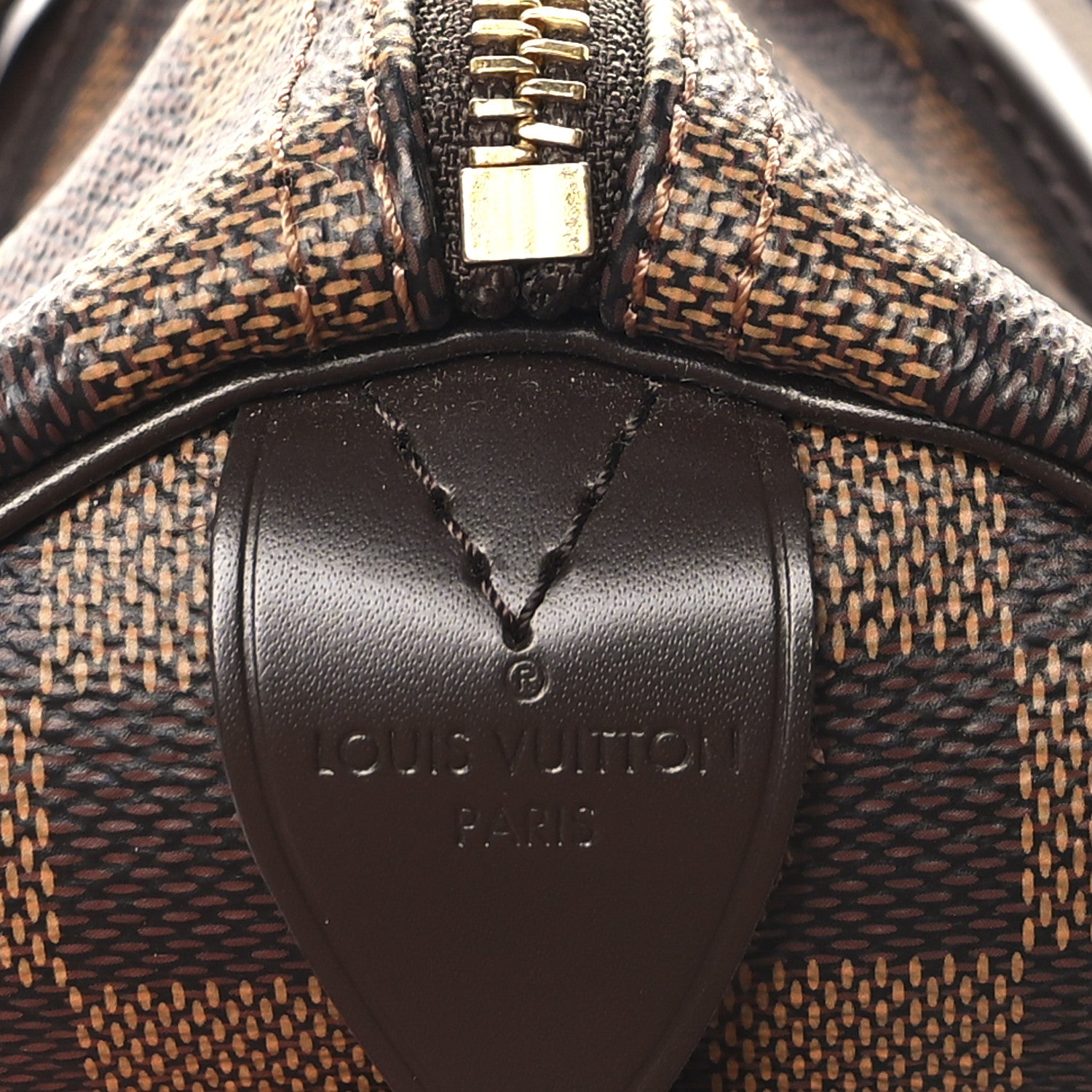 Louis Vuitton Damier Ebene Speedy 30 6 of 12
