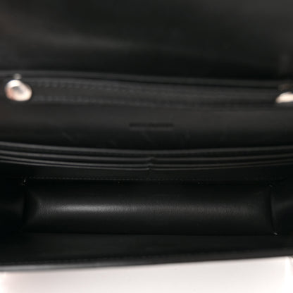 Celine Shiny Calfskin Triomphe Margo Wallet on Chain Black 5 of 11