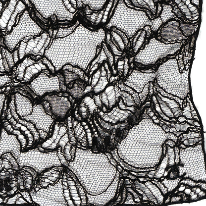 Chanel Cotton Lace Shawl Black 3 of 4