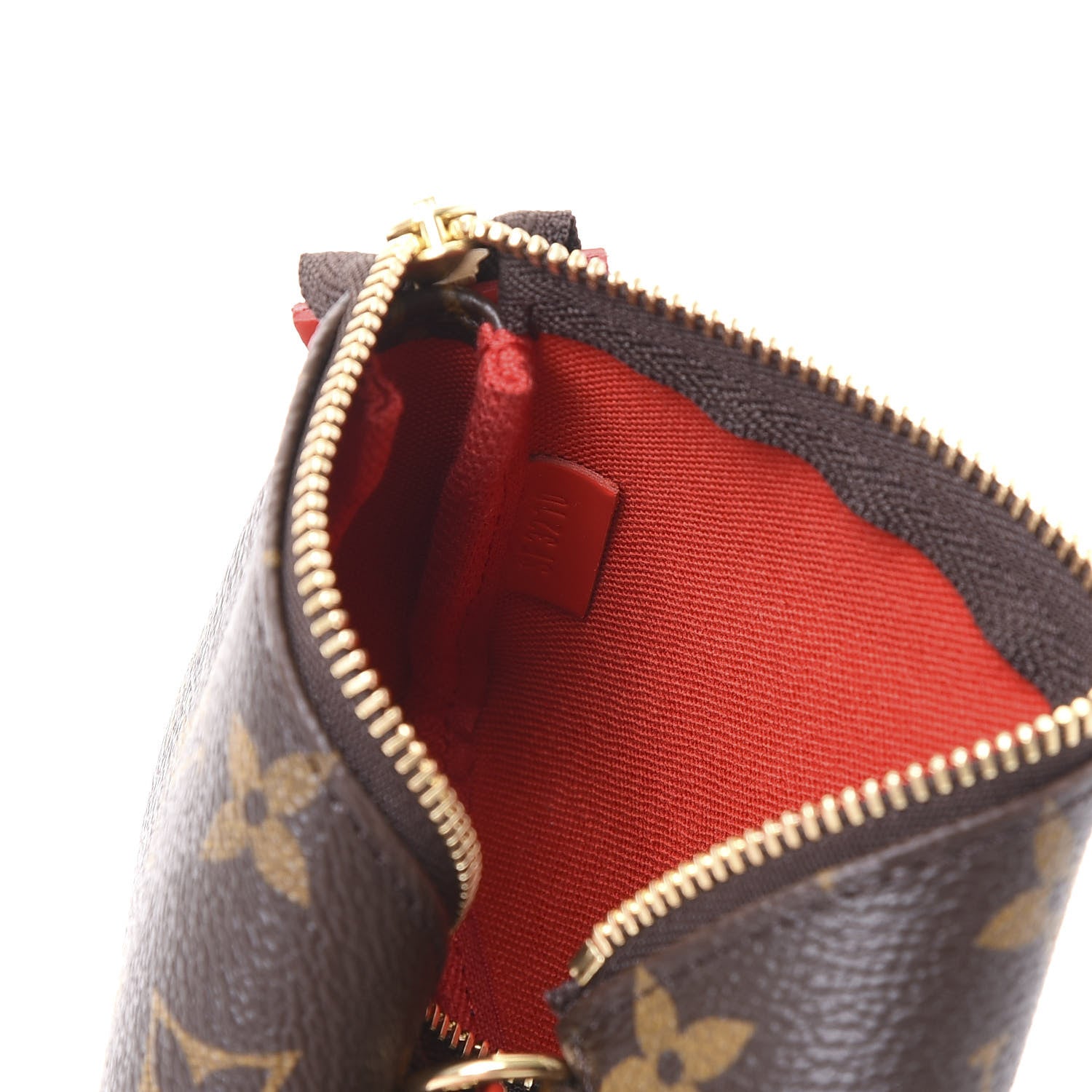Louis Vuitton Monogram 2020 Christmas Animation Bumper Cars Mini Pochette Accessories Coquelicot 9 of 10