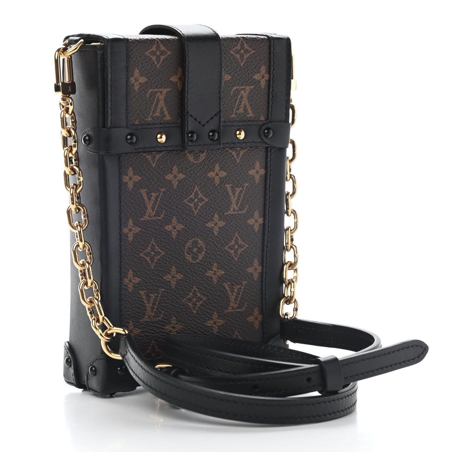 Monogram Pochette Trunk Verticale Black