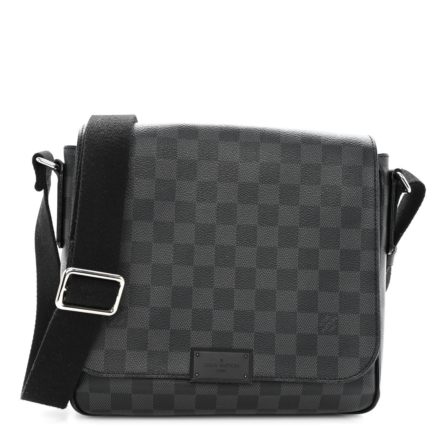 Louis Vuitton Damier Graphite District PM 1 of 10