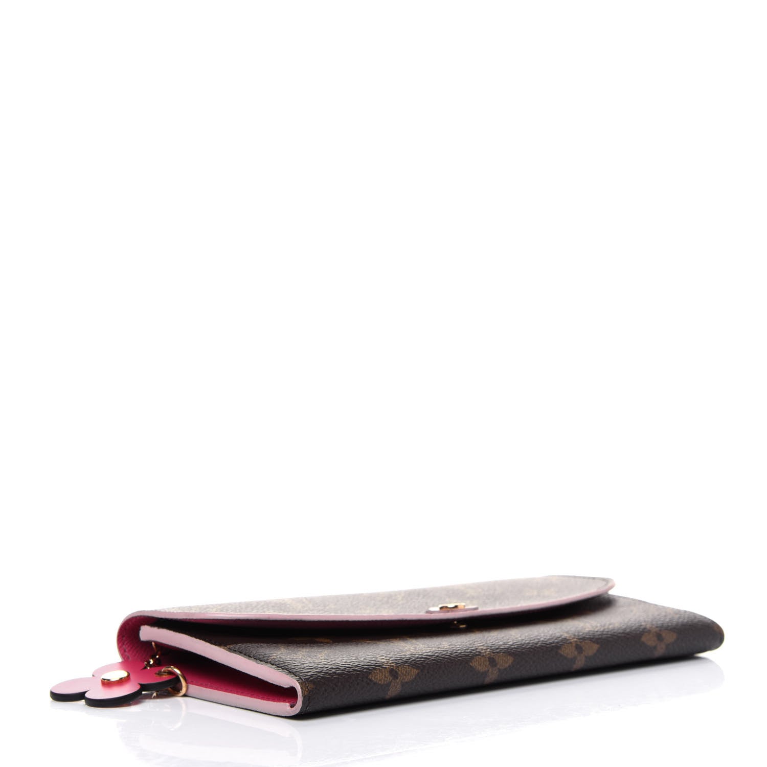 Louis Vuitton Monogram Bloom Flower Emilie Wallet 4 of 14