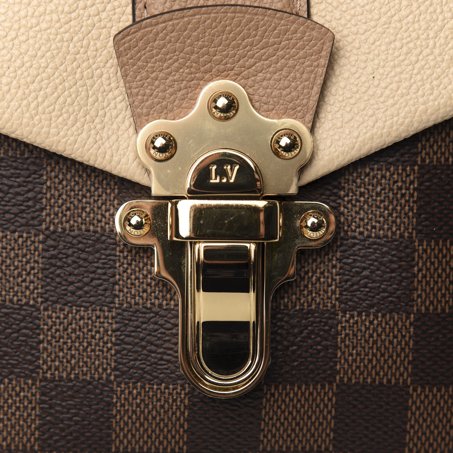 Louis Vuitton Damier Ebene Clapton Backpack Creme 9 of 10