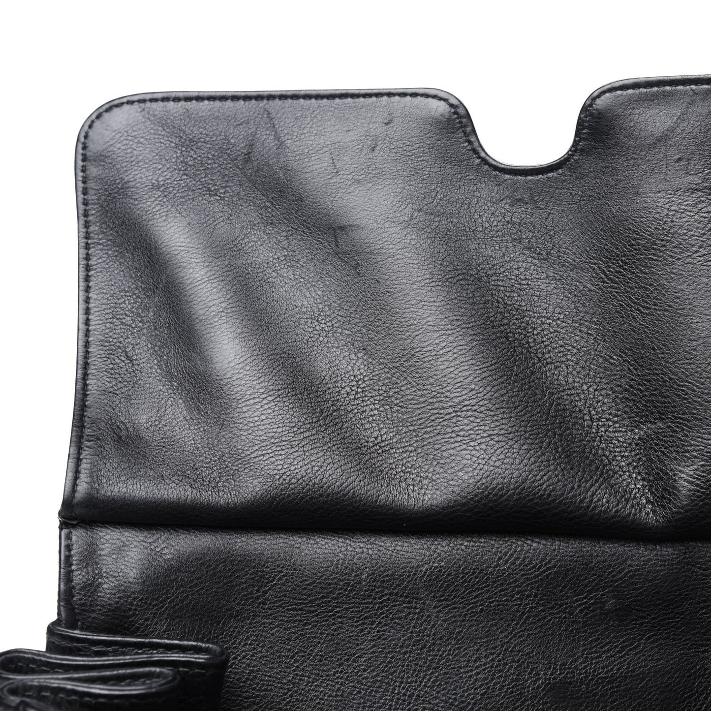 Calfskin CD Tote Black