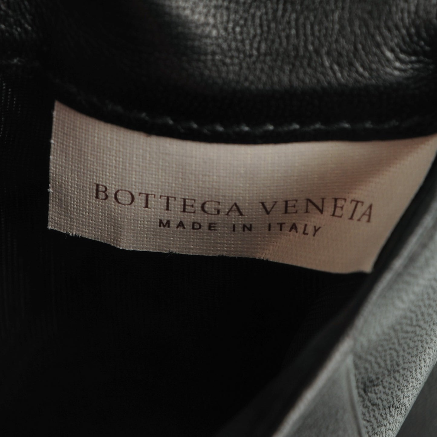BOTTEGA VENETA Nappa Intrecciato French Flap Wallet Nero Black