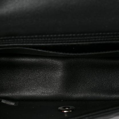 Chanel Lambskin Quilted Mini Rectangular Flap Black 5 of 9
