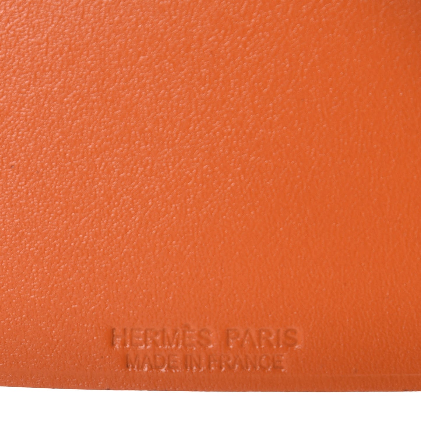 Everlisse Chevre Mysore Samarcande Horse Ornament Bag Charm Vermillion Orange