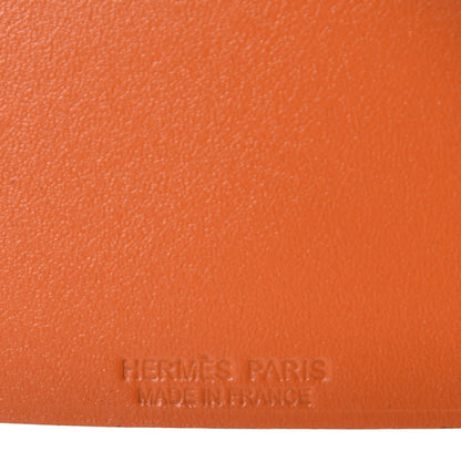 Hermes Everlisse Chevre Mysore Samarcande Horse Ornament Bag Charm Vermillion Orange 3 of 4
