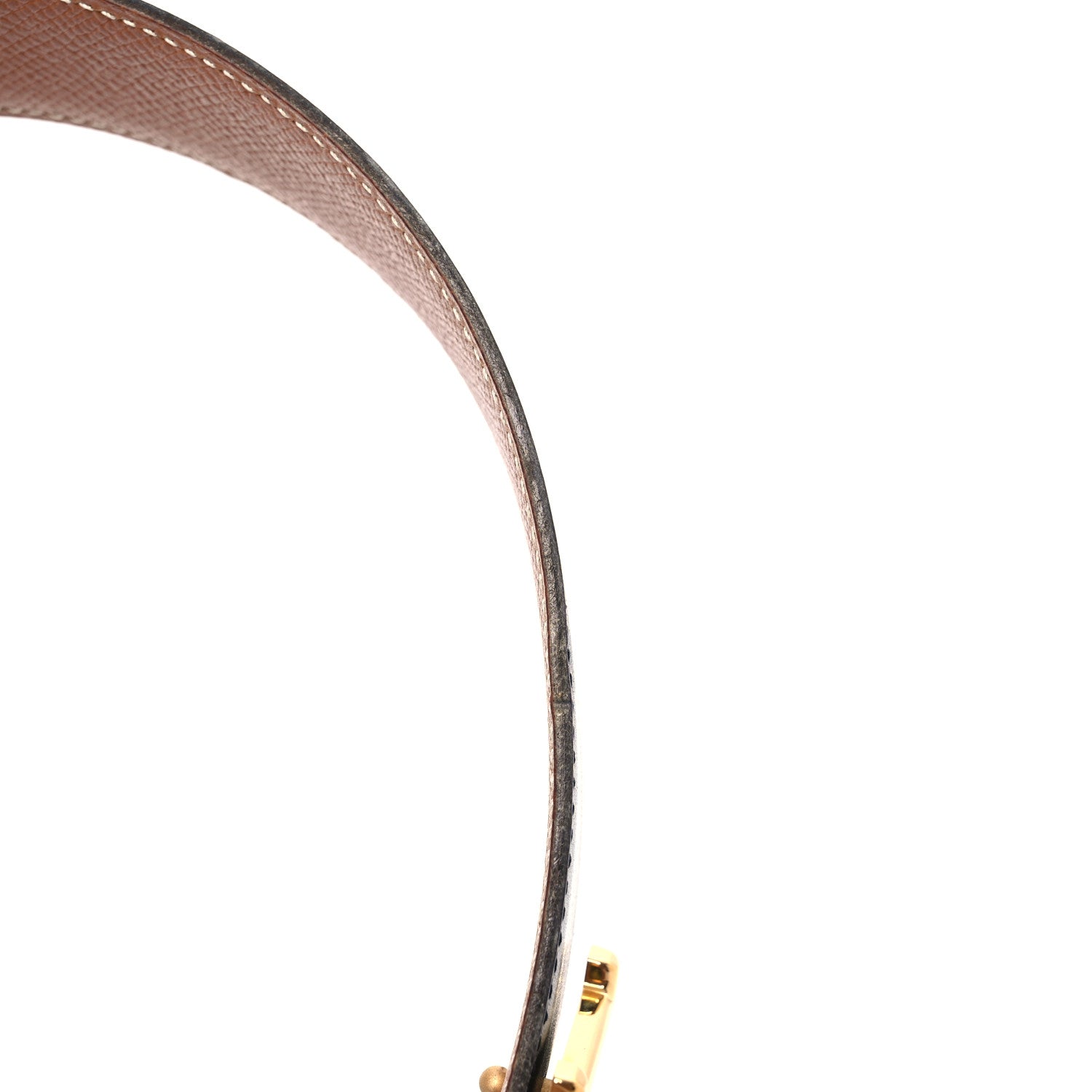 Hermes Box Epsom 32mm Constance H Belt 70 28 Black Gold 6 of 8