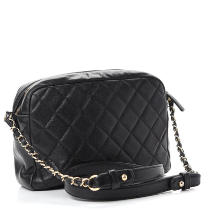 Chanel Caviar Quilted Medium Business Affinity Camera Case Black 3 of 21