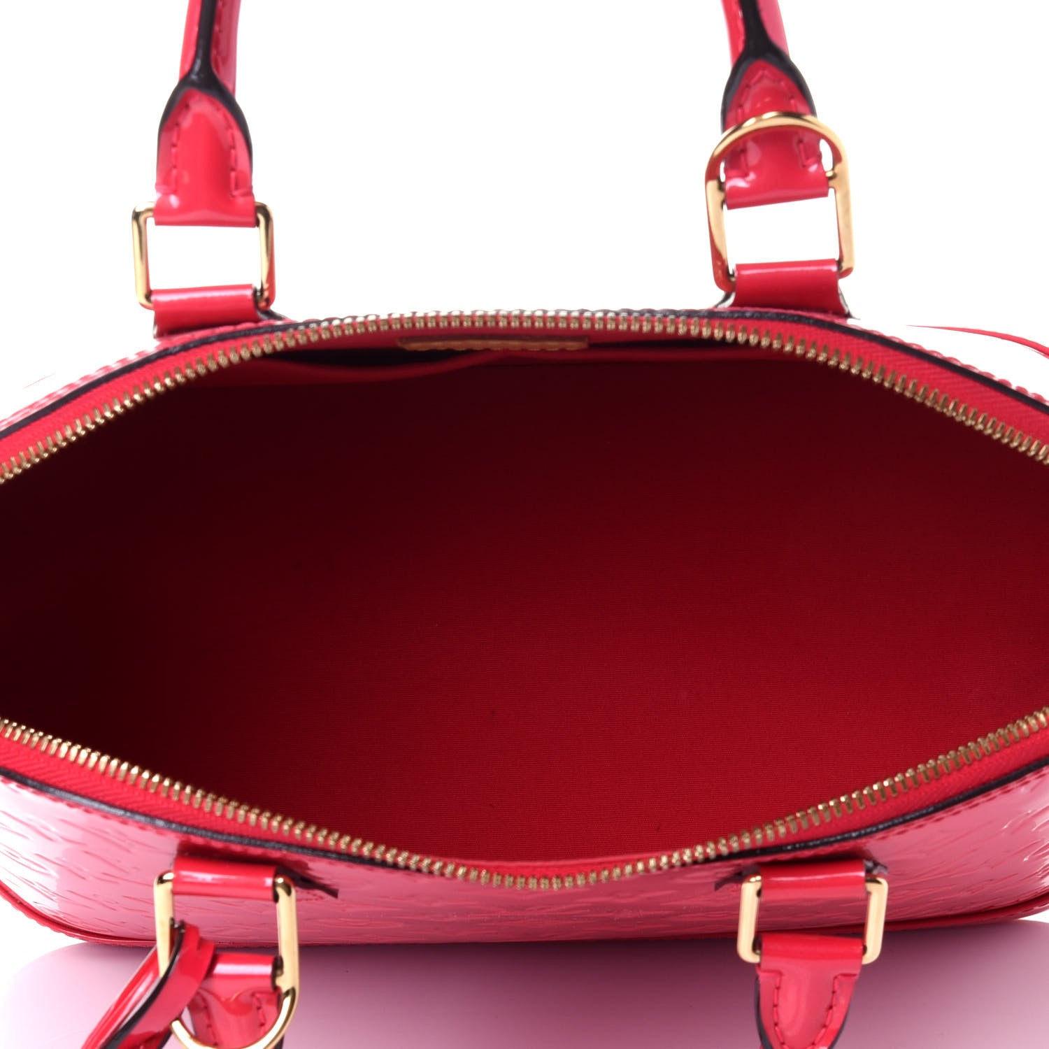 Louis Vuitton Vernis Alma PM Hot Pink 5 of 11