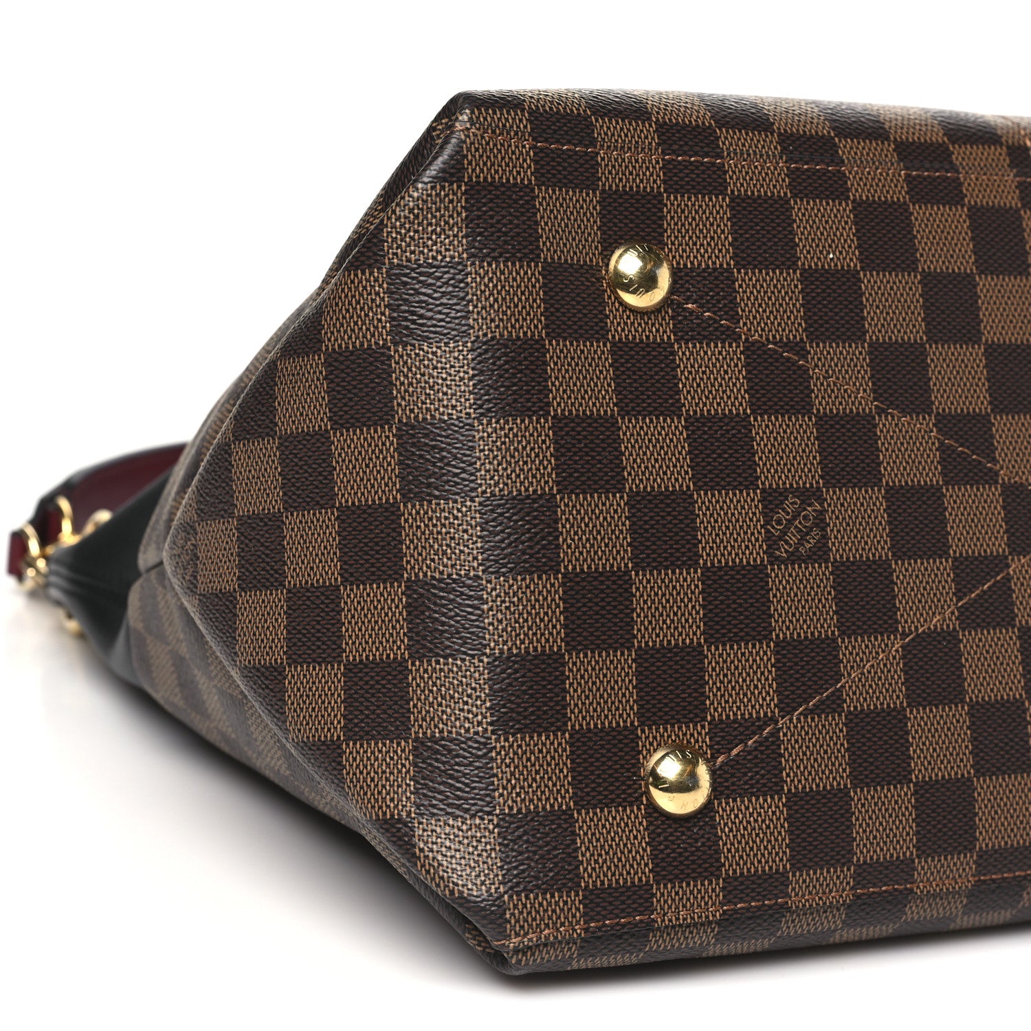 Louis Vuitton Damier Ebene Calfskin Maida Black 8 of 9