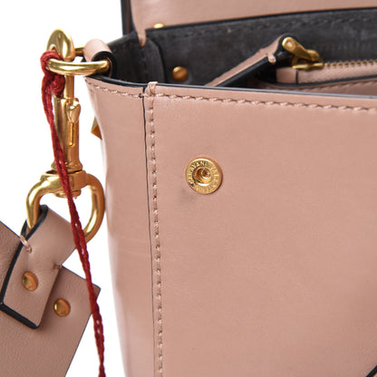 Valentino Garavani Vitello Rockstud Hype Shoulder Bag Rose Cannelle 7 of 12