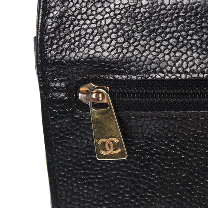 Chanel Caviar Timeless CC Wallet On Chain WOC Black 15 of 18