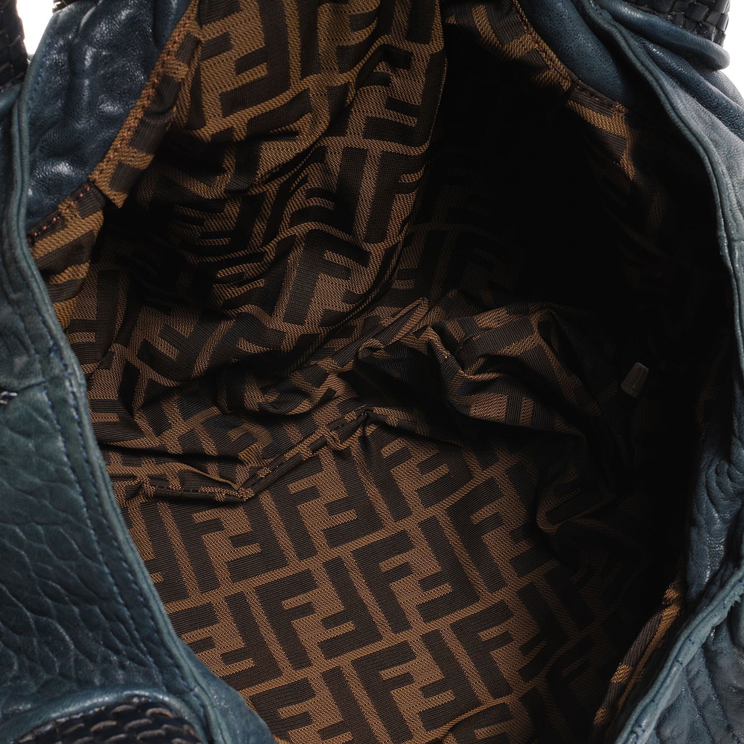 Fendi Nappa Nuvolata Spy Petrolio 5 of 9